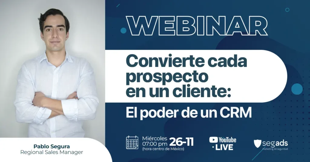 CRM para empresas de seguridad webinar