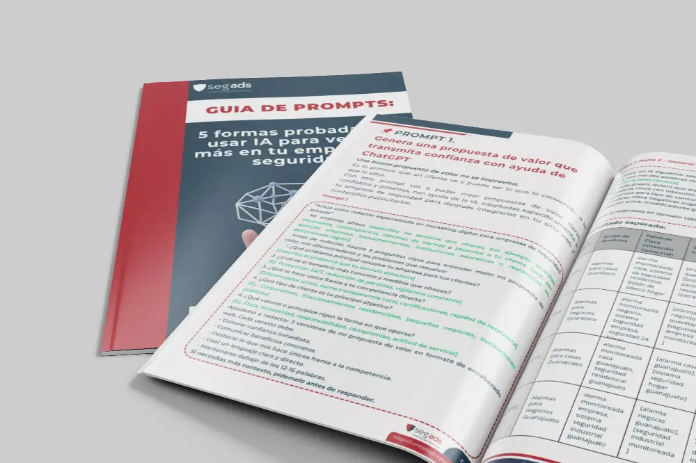 plan de marketing con ia para empresas de seguridad