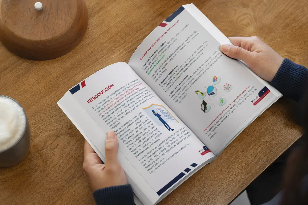 Página de introducción ebook Estrategias de ChatGPT con prompts de remarketing para empresas de seguridad.