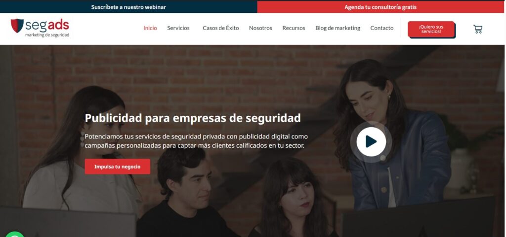 Errores digitales que afectan la imagen de una empresa de seguridad privada