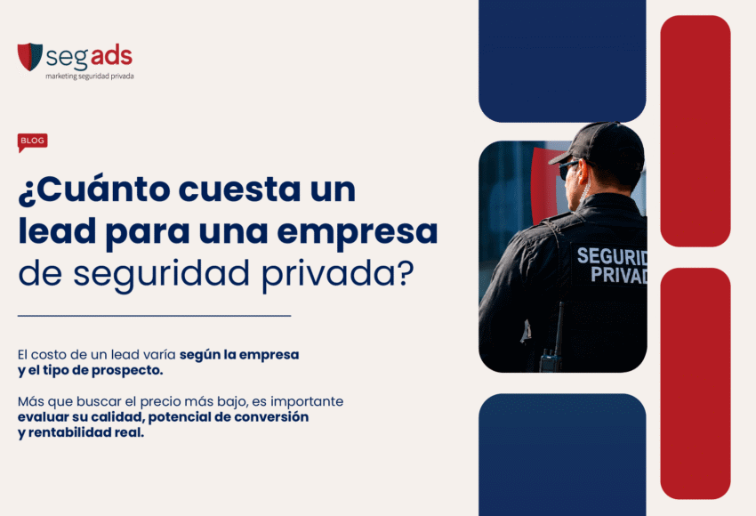 ¿Cuánto cuesta un lead para una empresa de seguridad privada?